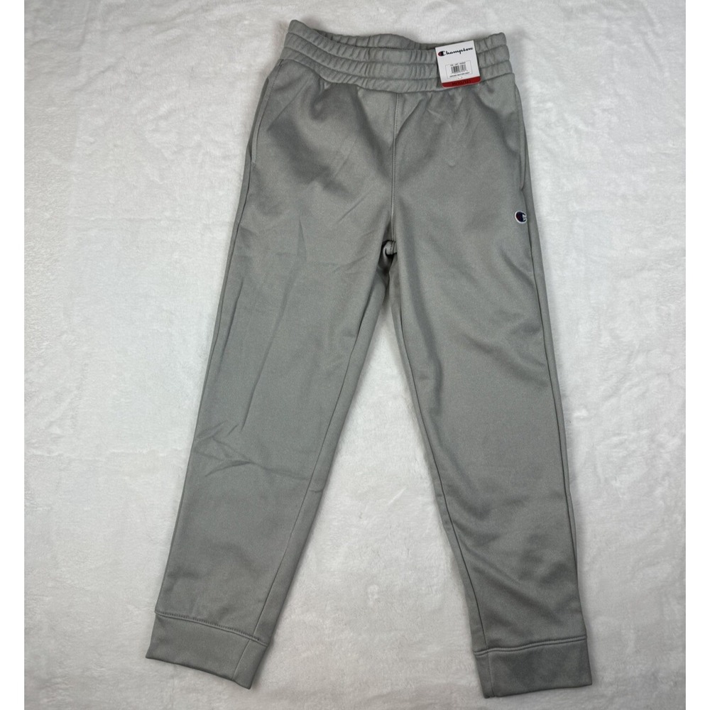 Champion Youth Boys M 10/12 Tech Fleece Jogger Pants Heather Grey 1644942